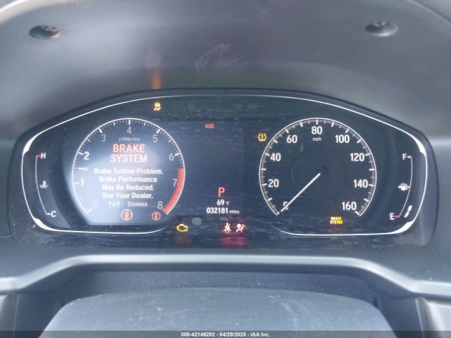 1HGCV1F55LA074845 Honda Accord Ex-l