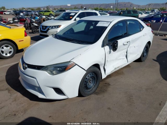 5YFBURHE5FP272589 Toyota COROLLA LE