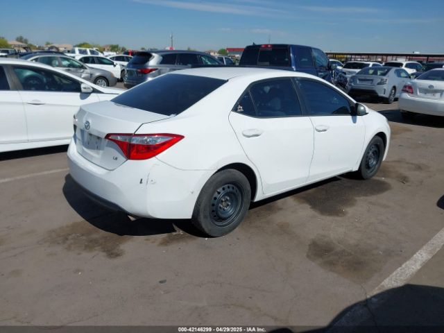 5YFBURHE5FP272589 Toyota COROLLA LE