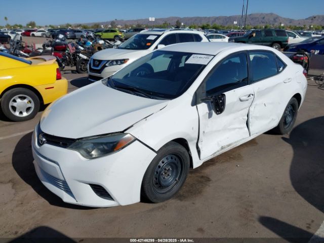 5YFBURHE5FP272589 Toyota COROLLA LE