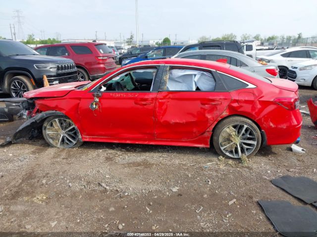 2HGFE1F90PH309059 Honda Civic Touring
