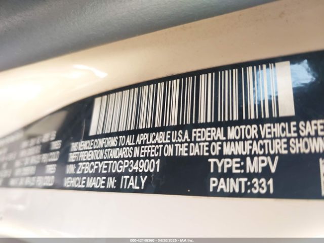 2016 FIAT 500X ZFBCFYET0GP349001 Photo 8