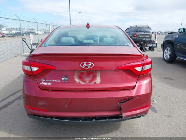 5NPE24AFXFH189519 Hyundai SONATA SE