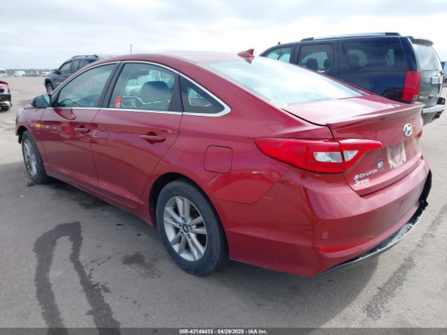 5NPE24AFXFH189519 Hyundai SONATA SE