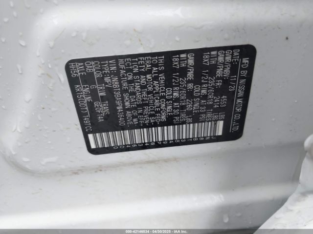 2023 NISSAN ROGUE JN8BT3BA9PW436400 Photo 8
