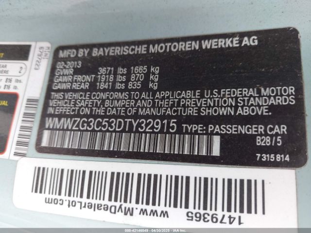 2013 MINI CLUBMAN WMWZG3C53DTY32915 Photo 8