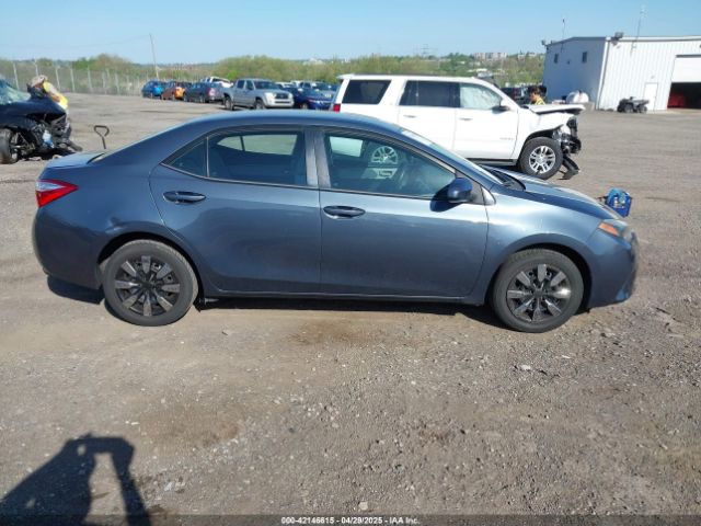 2T1BURHE8EC224390 Toyota COROLLA LE
