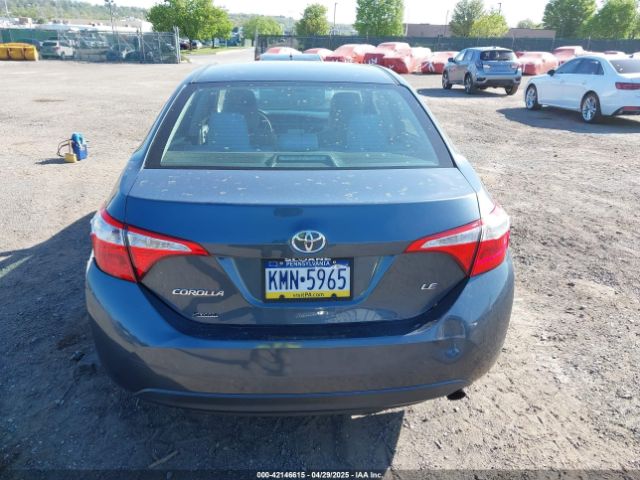 2T1BURHE8EC224390 Toyota COROLLA LE