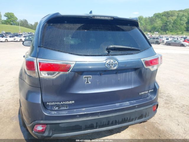 5TDDKRFH8ES046712 Toyota Highlander Limited V6