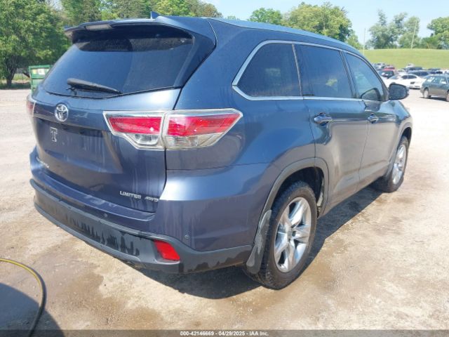 5TDDKRFH8ES046712 Toyota Highlander Limited V6