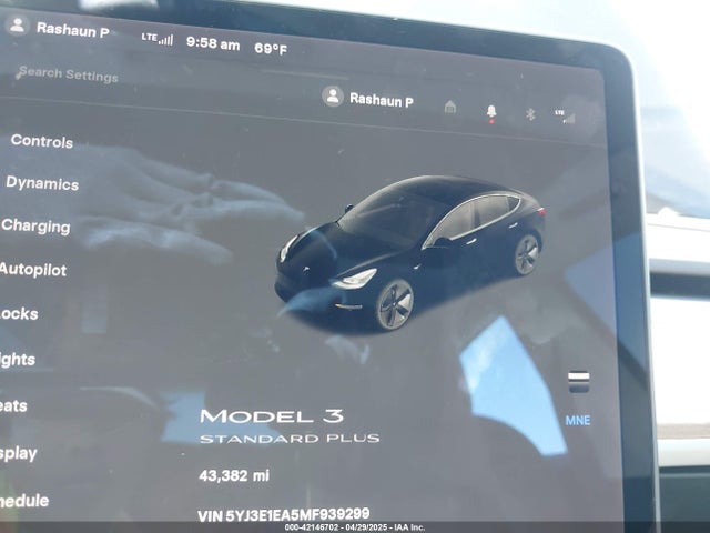 2021 TESLA MODEL 3 5YJ3E1EA5MF939299 Photo 6