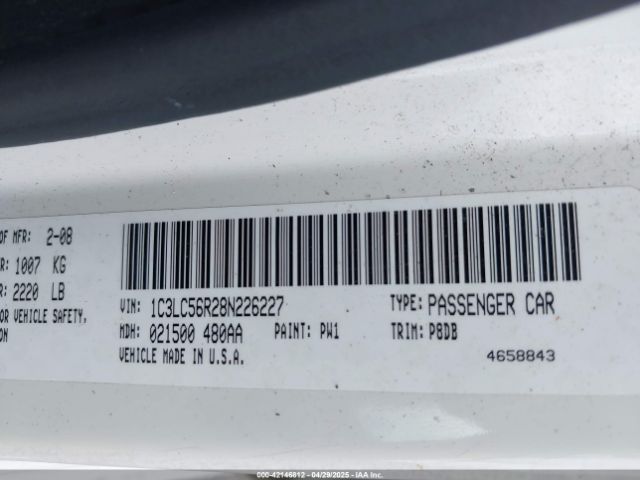 2008 CHRYSLER SEBRING 1C3LC56R28N226227 Photo 8