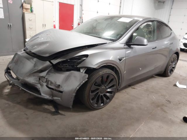 2024 TESLA MODEL Y 7SAYGDEF1RF153247 Photo 1