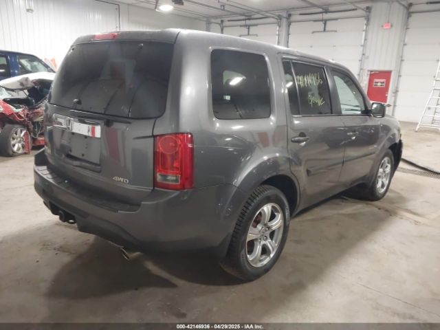 5FNYF4H4XEB012293 Honda Pilot Ex