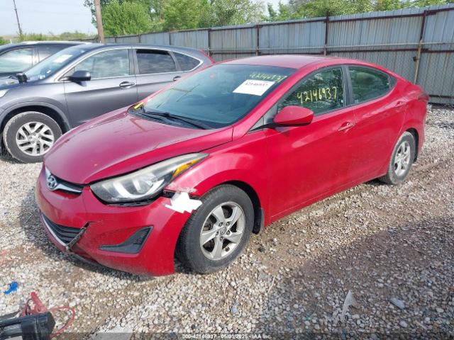 KMHDH4AE9FU358996 Hyundai Elantra Se/sport/limited