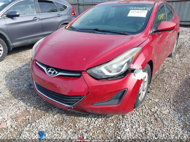 KMHDH4AE9FU358996 Hyundai Elantra Se/sport/limited