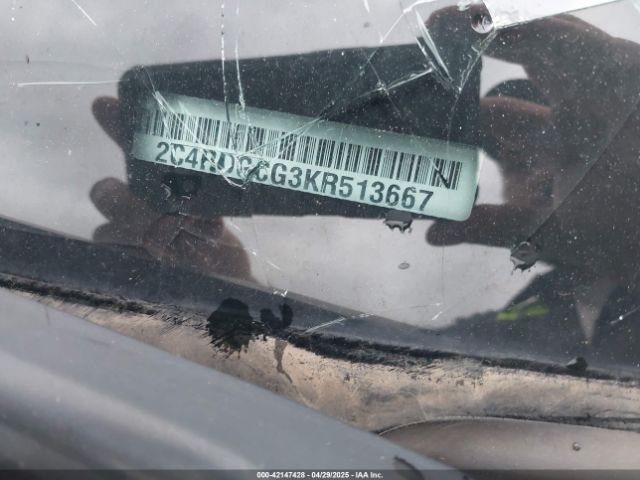 2C4RDGCG3KR513667 Dodge Grand Caravan Sxt