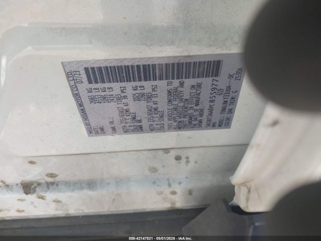 5N1BT3AA8PC855977 Nissan Rogue S Fwd