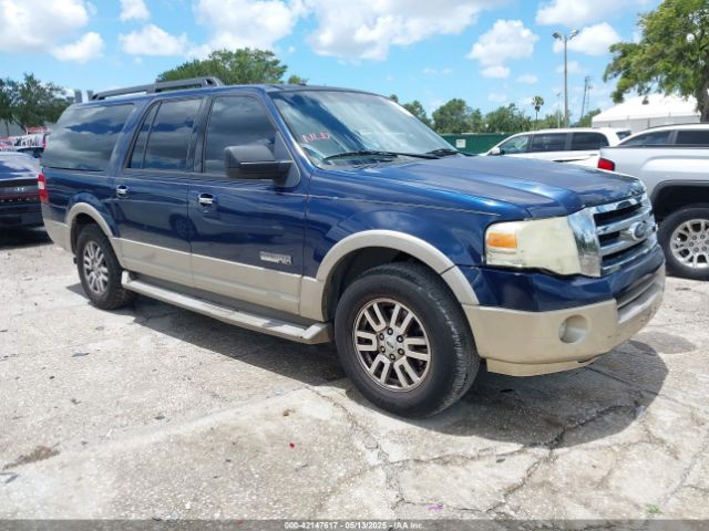 Продажа на аукционе авто 2007 Ford Expedition El Eddie Bauer, vin: 1FMFK17537LA92138, номер лота: 42147617