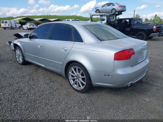 2008 AUDI A4 WAUAF78E18A168499 Photo 2