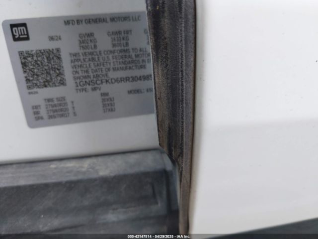 1GNSCFKD6RR304985 Chevrolet Suburban 2wd Premier