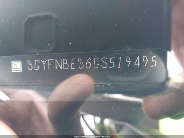 3GYFNBE36GS519495 Cadillac Srx Luxury Collection