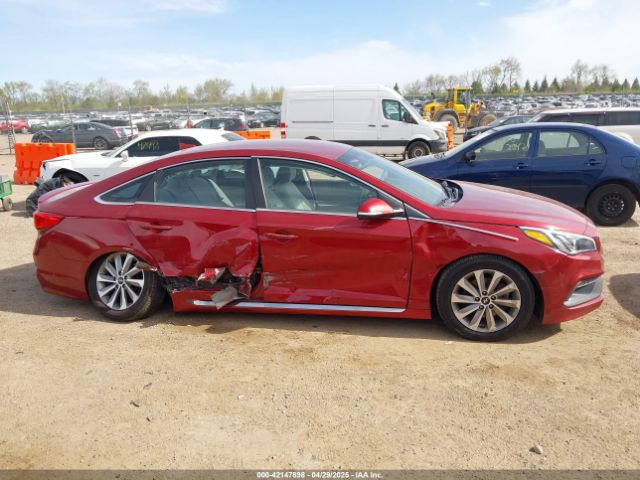 5NPE34AFXGH351356 Hyundai Sonata Sport