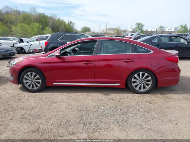 5NPE34AFXGH351356 Hyundai Sonata Sport