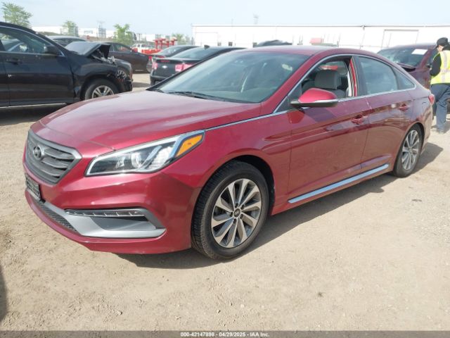 5NPE34AFXGH351356 Hyundai Sonata Sport
