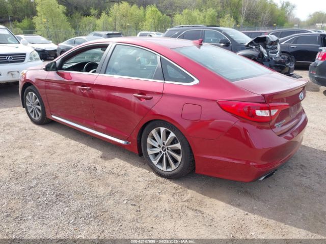 5NPE34AFXGH351356 Hyundai Sonata Sport