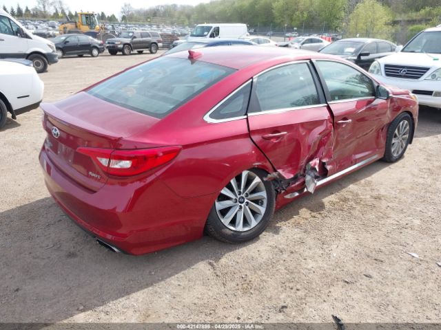 5NPE34AFXGH351356 Hyundai Sonata Sport