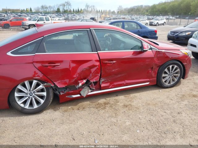 5NPE34AFXGH351356 Hyundai Sonata Sport