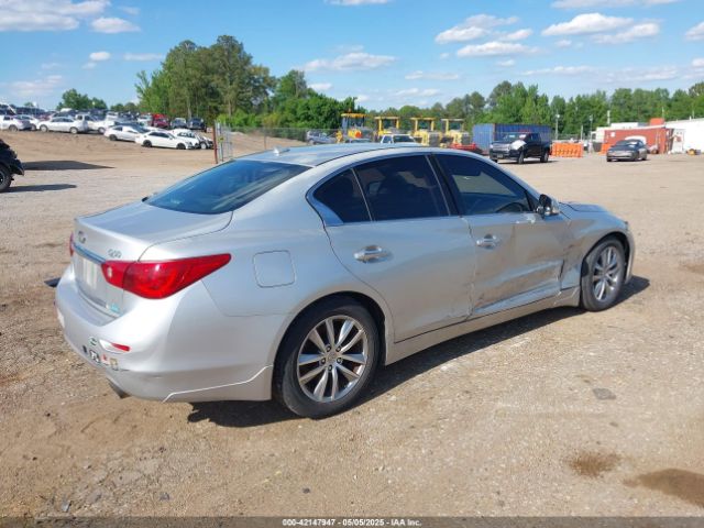 2015 INFINITI Q50 JN1BV7AP1FM346254 Photo 3