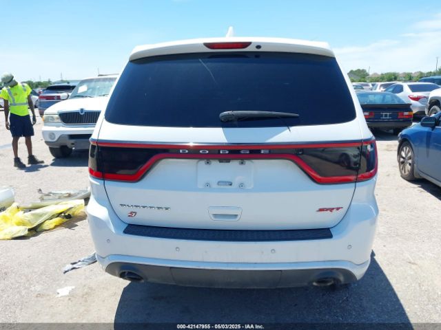 1C4SDJGJ4JC341550 Dodge Durango Srt Awd
