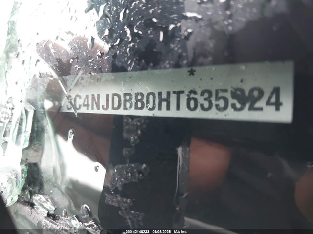 3C4NJDBB0HT635324 Jeep Compass