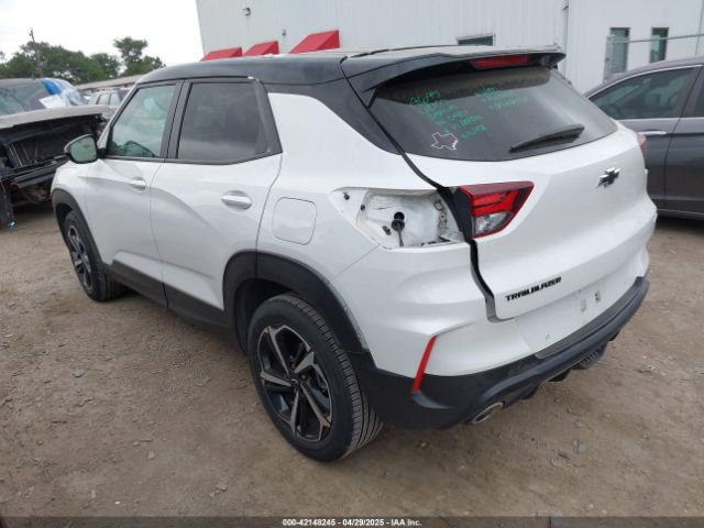 KL79MTSL3NB118959 Chevrolet Trailblazer Fwd Rs
