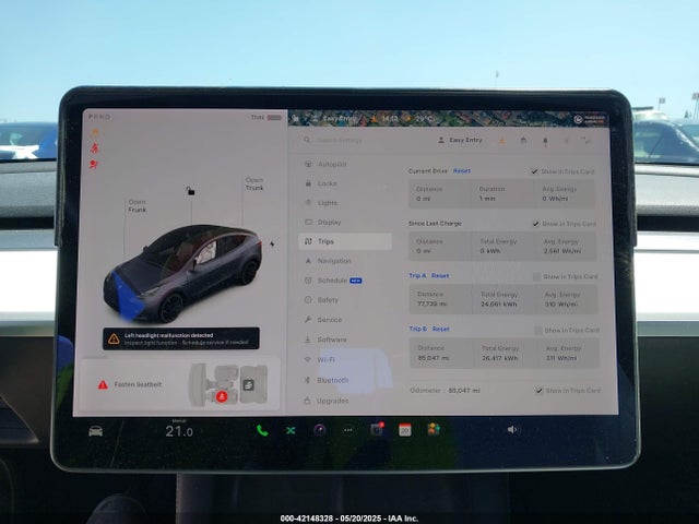 2021 TESLA MODEL Y 5YJYGDEF9MF136847 Photo 6