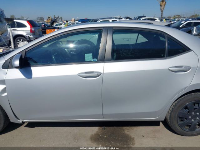 2T1BURHE5HC853500 Toyota COROLLA LE