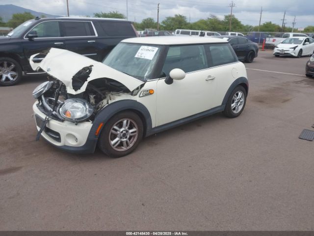 2012 MINI COOPER WMWSU3C54CT262450 Photo 1