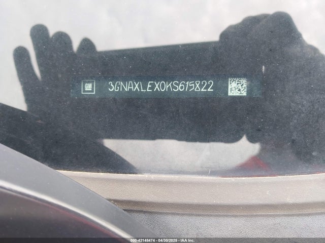 Chevrolet EQUINOX LT 2019 3GNAXLEX0KS615822 Image 9
