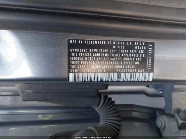 3VWF17AT6GM625810 Volkswagen Beetle 1.8t Fleet Edition