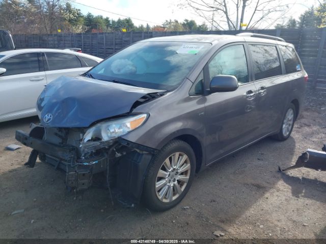 5TDDK3DC2GS139510 Toyota Sienna Xle Premium 7 Passenger