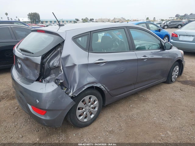 KMHCT5AE6GU278170 Hyundai ACCENT SE