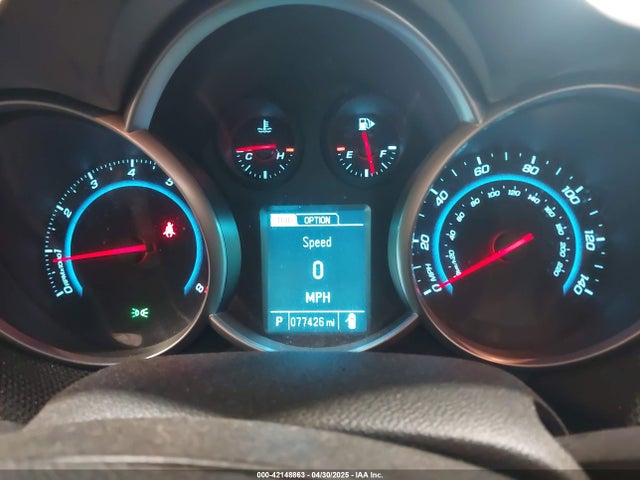 1G1PC5SB9E7190700 Chevrolet Cruze 1lt Auto