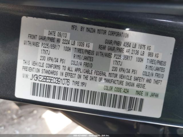 JM3KE2BE5E0391076 Mazda CX-5 SPORT