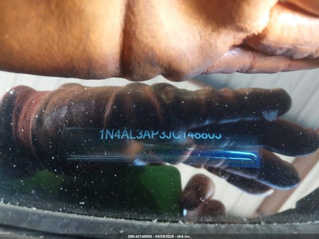 1N4AL3AP3JC148805 Nissan Altima 2.5 Sr