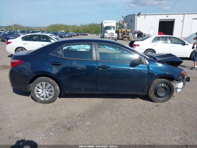 2T1BURHE9KC140641 Toyota COROLLA LE