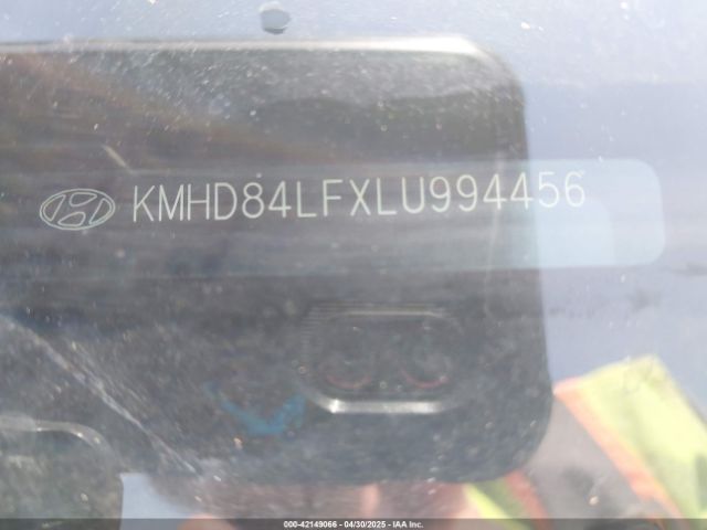 KMHD84LFXLU994456 Hyundai ELANTRA SEL