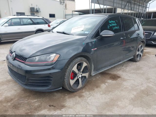 3VW4T7AU8GM036963 Volkswagen Golf Gti Se 4-door