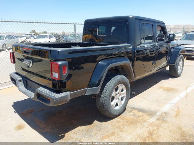 1C6HJTFG0PL564298 Jeep Gladiator Overland 4x4